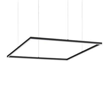 LED Závěsné svítidlo Ideal Lux ORACLE SLIM D90 SQUARE WH 3000K 259192 51W 4100lm 3000K IP20 85cm hranaté bílé