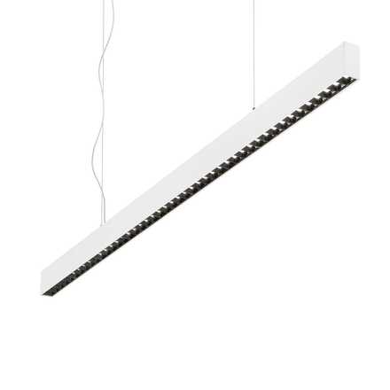 LED Závěsné svítidlo Ideal Lux OFFICE SP 4000K BK 271200 30W 3100lm 4000K IP20 120cm černé