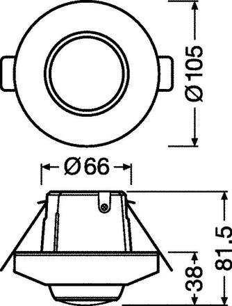 LEDVANCE DALI-2 SENSOR LS/PD C CI 4052899630451