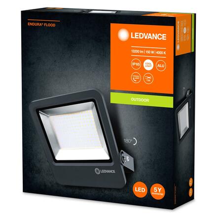 LEDVANCE LED reflektor ENDURA Flood 150 W 4000 K tmavě šedá 4058075206823