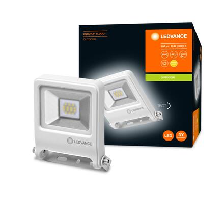 LEDVANCE LED reflektor ENDURA Flood 10 W 3000 K bílá 4058075239616