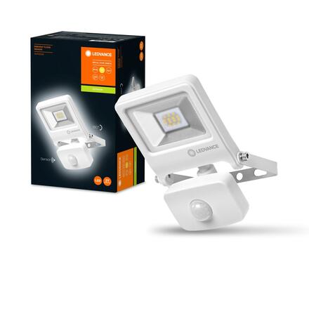 LEDVANCE LED reflektor ENDURA Flood Sensor 10 W 3000 K bílá 4058075292178