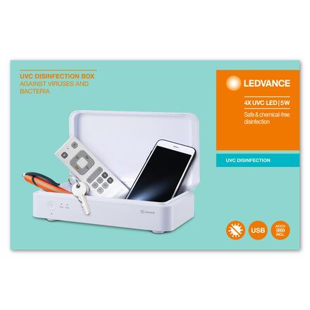 LEDVANCE UVC LED DISINFECTION BOX desinfekční box na baterie 4058075515994