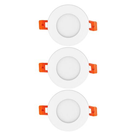 LEDVANCE zapuštěné svítidlo Downlight Slim Set 3 x 85mm 3000K 4058075629387