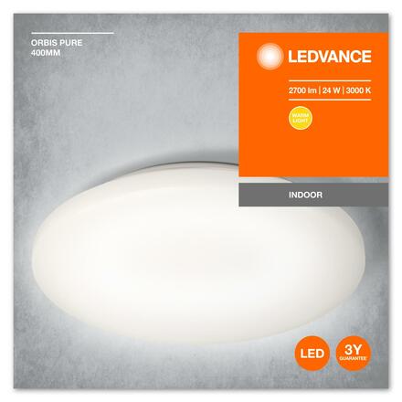 LEDVANCE stropní svítidlo Orbis Pure 400mm 24W 4058075651913