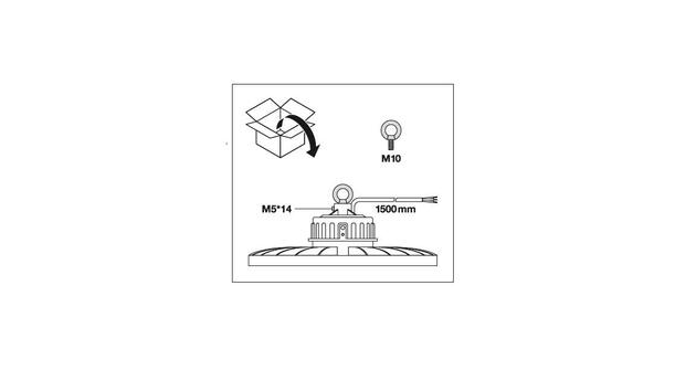 LEDVANCE HB P 210W 840 70DEG IP65 4058075692831