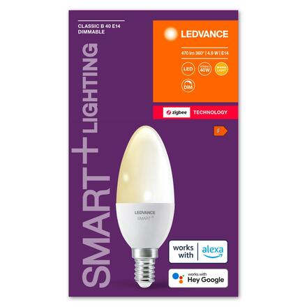 LEDVANCE SMART+ ZB B40 D 4.9W 220V FR E14 4058075729063