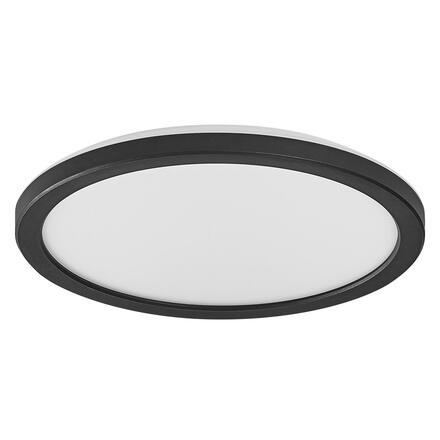LEDVANCE stropní svítidlo Orbis Ultra Slim Backlight Click-Dim 235mm černá 15W 4058075752863
