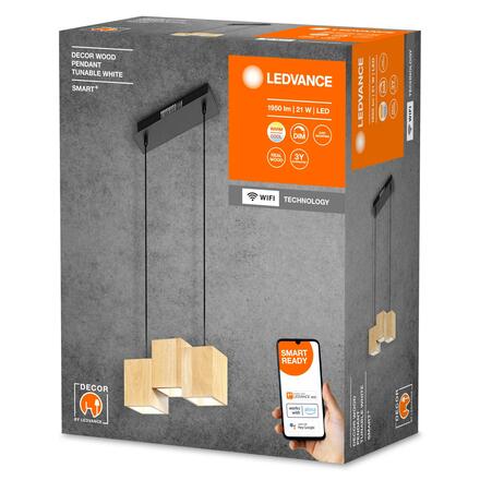 LEDVANCE SMART+ Wifi Decor dřevěné závěsné svítidlo TW 4058075757462