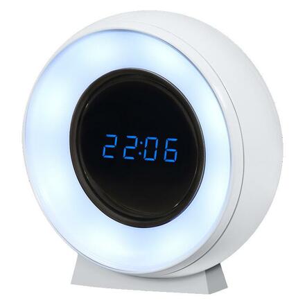 LEDVANCE hodiny s osvětlením Nightlux Clock 0.3W 4058075757721