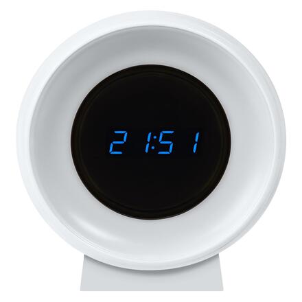 LEDVANCE hodiny s osvětlením Nightlux Clock 0.3W 4058075757721