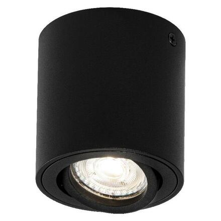 LEDVANCE stropní bodové svítidlo Spot Surface Round GU10 černá 4058075758629