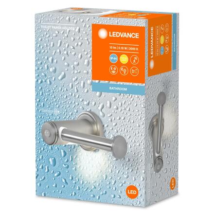 LEDVANCE držák toaletního papíru do koupelny s čidlem 4058075758643