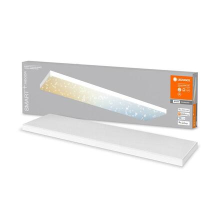 LEDVANCE SMART+ Wifi Planon Frameless Sparkle stropní svítidlo 1200x300mm TW 4058075759589