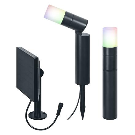 LEDVANCE SMART+ BOLLARD Spot Panel Solar solární svítidlo se zápichem RGB + W 4058075763708