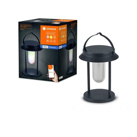 LEDVANCE SMART+ BT Table Lantern Solar solární stolní lampa RGB + W 4058075763784