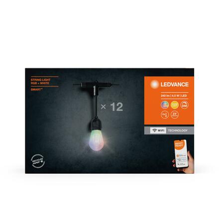 LEDVANCE SMART+ String Light dekorační girlanda 7m prodloužitelná RGB + W 4058075763906