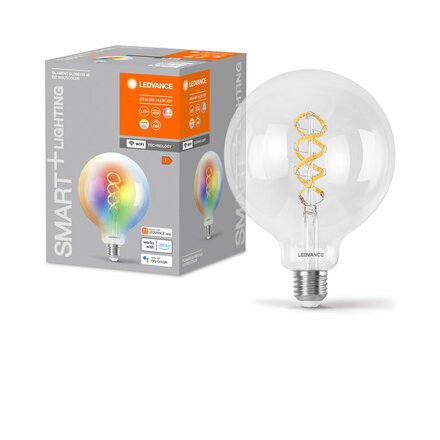 LEDVANCE SMART+ WiFi Filament Globe Multicolour E27 4058075777897