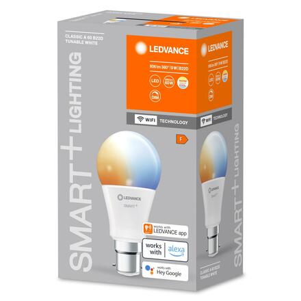 LEDVANCE SMART+ WiFi A60 9W 230V TW FR B22D 4058075778436