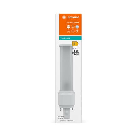 LEDVANCE DULUX LED D18 EM & AC MAINS V 7W 840 G24D-2 4058075823150