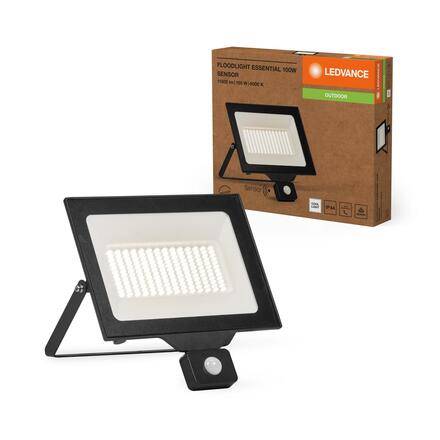 LEDVANCE LED reflektor Floodlight Essential Sensor 100W 4000K 4058075831599