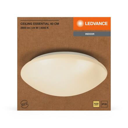 LEDVANCE stropní svítidlo Ceiling Essential 400mm 24W 3000K 4099854003110