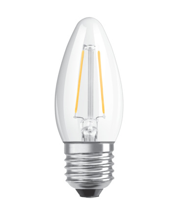 LEDVANCE LED CLASSIC B 40 DIM P 4.8W 827 FIL CL E27 4099854067495