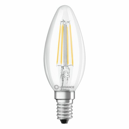 LEDVANCE LED CLASSIC B 40 P 4W 827 FIL CL E14 4099854069413