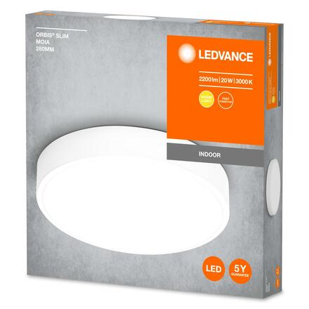 LEDVANCE stropní svítidlo Orbis Slim Moia 280mm 20W bílá 4099854092428