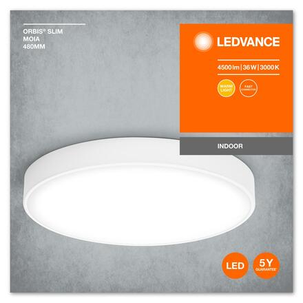 LEDVANCE stropní svítidlo Orbis Slim Moia 480mm 36W bílá 4099854092466