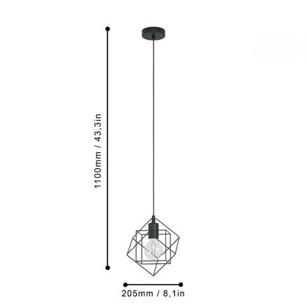 EGLO Závěsné svítidlo STRAITON 43358
