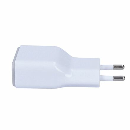 Solight USB nabíjecí adaptér, fast charge: 1x USB Qualcomm, 5V2A/9V1.5A/12V1A, AC 230V, bílošedý DC51