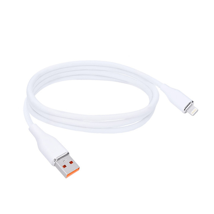 Solight lightning kabel, USB 2.0 A konektor - Lightning konektor, silikon, 2m SSC1502-S