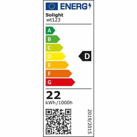 Solight LED zářivka lineární PRO+, T8, 22W, 3080lm, 4000K, 150cm, Alu+PC WT123