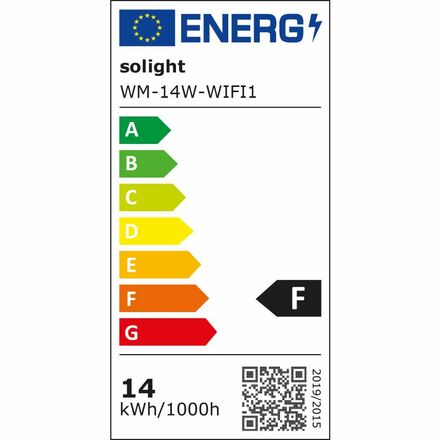 Solight LED reflektor smart WIFI, 14W, 1275lm, RGB, IP65 WM-14W-WIFI1