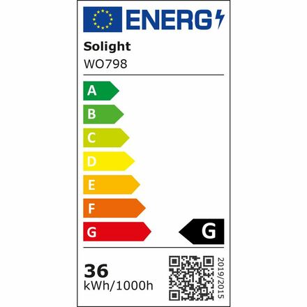 Solight LED osvětlení LECCE s dálkový ovladačem, 36W, 2160lm, 30cm, změna chromatičnosti, stmívatelné, bílá WO798