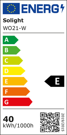 Solight LED světelný panel Backlit, 40W, 4400lm, 4000K, Lifud, 60x60cm, 3 roky záruka, bílá barva WO21-W