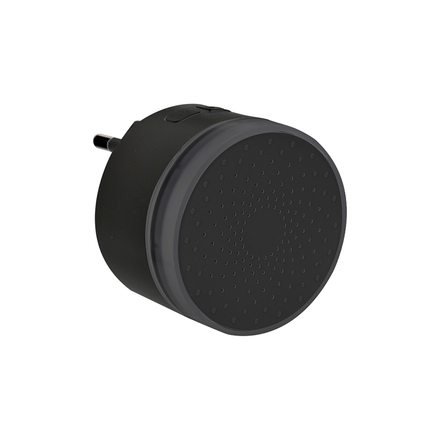 Solight bezdrátový mini zvonek, do zásuvky, 180m, černý, learning code 1L77B