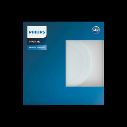 Philips 59521/31/P1 Marcasite podhledové svítidlo LED 9W 860lm 3000K, bílá