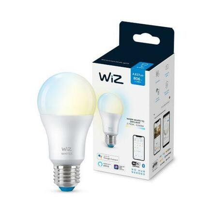 LED Žárovka WiZ Tunable White 8718699787035 E27 A60 8-60W 806lm 2700-6500K, stmívatelná