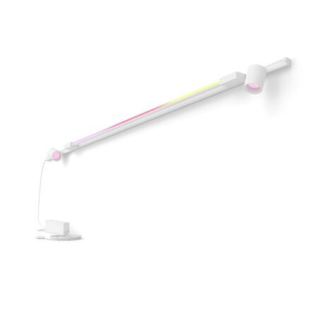 Philips HUE Perifo lištové nástěnné svít. 2 spoty+Gradient Tube, LED WACA 39,9W 3620lm 2000-6500K RGB bílá