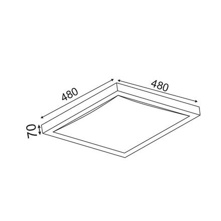 ACA Lighting Wall&Ceiling nástěnné svítidlo DL461L