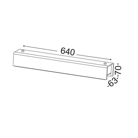 ACA Lighting Wall&Ceiling nástěnné svítidlo DLA757A4