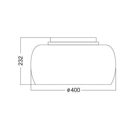 ACA Lighting Crystal stropní svítidlo FW50436