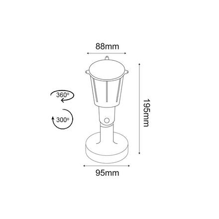 ACA Lighting LED bílé bodové svítidlo 230V IP54 6W 6000K 500Lm SMD 120d Ra80 KERT660W