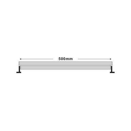 ACA Lighting LED WALLWASHER 18W, 1350lm, 3000K, 15x60st. 0,5m, IP66, 3 roky záruka  s rychlými konektory NOC1830