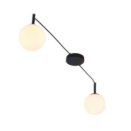 ACA Lighting stropní svítidlo 2XE14 TIRAMOLLA černá + bílá 72X42X32CM OD94612CB