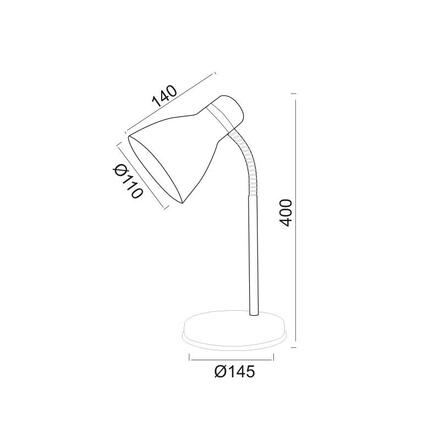 ACA Lighting Office stolní svítidlo SF1309G