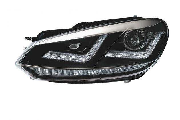 OSRAM světlomety LEDriving Xenarc CHROME pro Golf VI LED-denní svícení a D8S Xenon 2ks LEDHL102-CM LHD