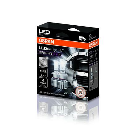 OSRAM LEDriving HLT BRIGHT H7/H18 24V 18W PX26d/PY26d-1 6000K NO ECE 2ks 64215DWBRT-2HFB